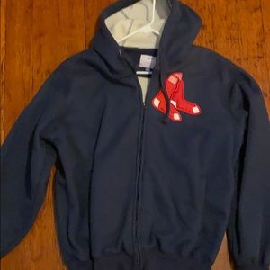 Red Sox full-zip Sherpa lined hoodie